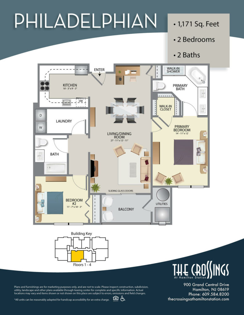 Floorplan for Philadelphian